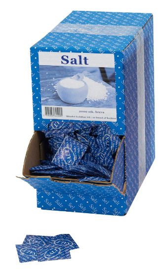 Billede af Salt i portionsbreve