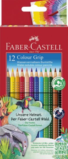 Billede af Farveblyant Faber-Castell Grip 2001 (12)