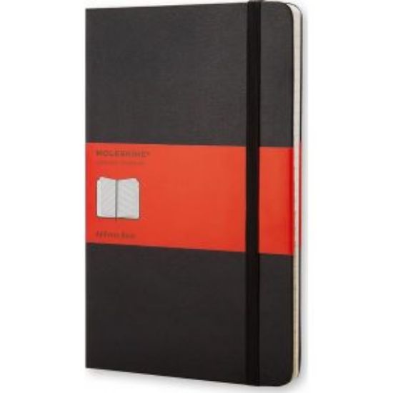 Billede af Moleskine adressebog Large sort