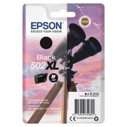 Billede af Blækpatron Epson 502XL BK