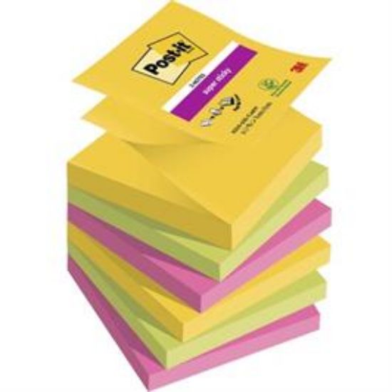Billede af Memoblok Post-it R-330-NR Z-notes (6)