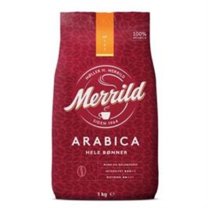 Billede af Kaffe Merrild 103 hele bønner 1kg (6)