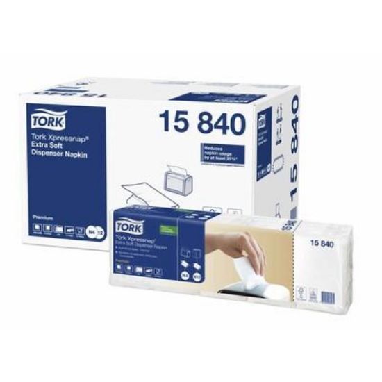 Billede af Serviet premium 2-lags N4 Tork 15 840