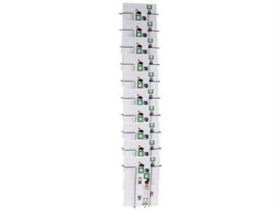 Billede af Brochureholder TWIN Agenda A4 10 fag