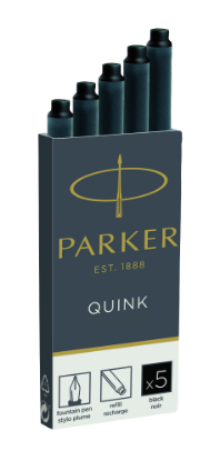 Billede af Parker QUINK blækpatron sort (5)