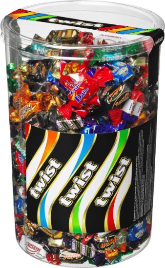 Billede af Chokolade Twist ass. 1,5kg