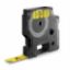 Billede af Labeltape DYMO 12mm sort/gul
