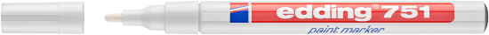 Billede af Paintmarker Edding 751 hvid