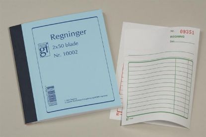 Billede af Regningsblok Grafisk 10002