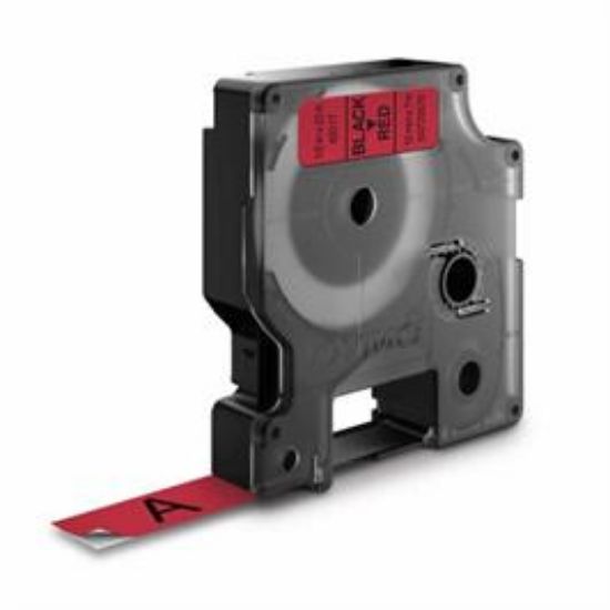 Billede af Labeltape DYMO 12mm sort/rød