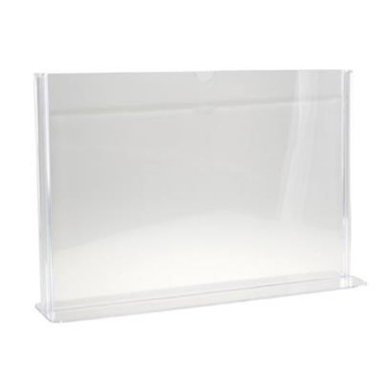 Billede af Brochuredisplay A4 T-fod tværformat