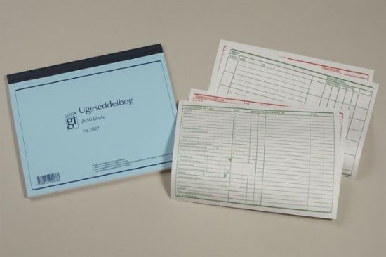 Billede af Ugesedler Grafisk 2027