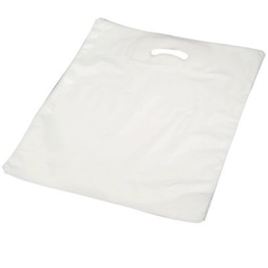 Billede af Bærepose hvid 400x450/50 (500)