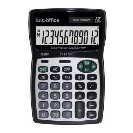 Billede af Bordregner BNT Office 55