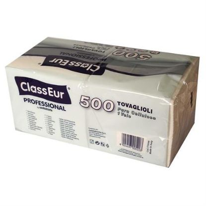 Billede af Servietter 33x33 1-lags hvid (8)