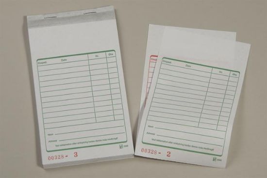 Billede af Kasseblok Grafisk 2340