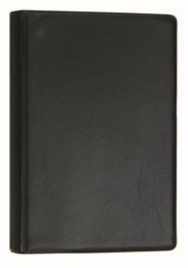 Billede af Lommeringbog sort 16,3x11,1 cm