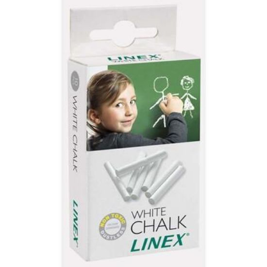 Billede af Tavlekridt Linex hvid (10) 