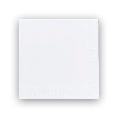 Billede af Servietter 24x24 hvid 3-lags (250)