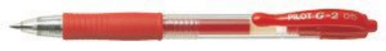 Billede af Gelpen Pilot G2-5 rød 0,5 mm.