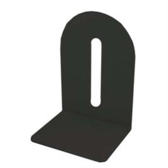 Billede af Bogstøtte metal sort 15 cm.