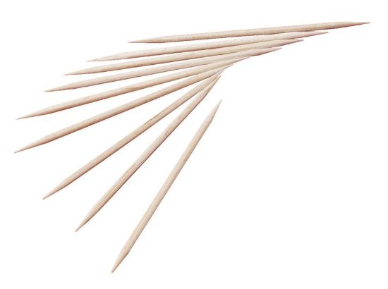 Billede af Tandstikkere 80 mm uindpakkede 1000 stk.