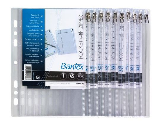 Billede af Lynlåslomme A5 (10)