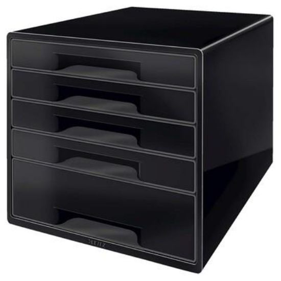 Billede af Skuffekassette Leitz Desk Cube 5 skuffer
