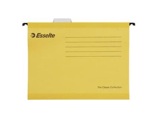 Billede af Hængemapper Esselte A4 gul (25)