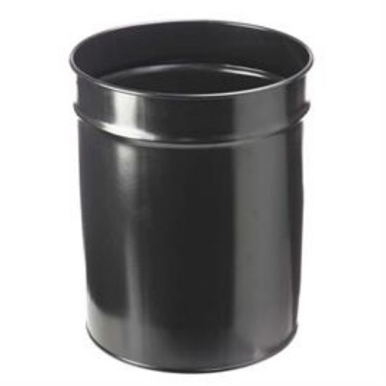 Billede af Papirkurv Twin 2080 metal sort