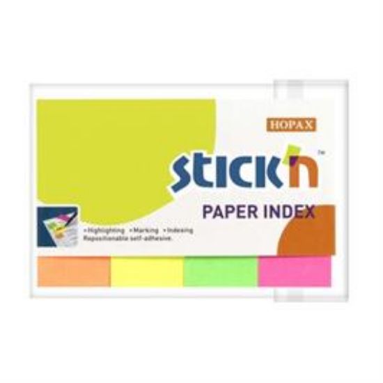 Billede af Stick`n indexfaner papir 50x20mm