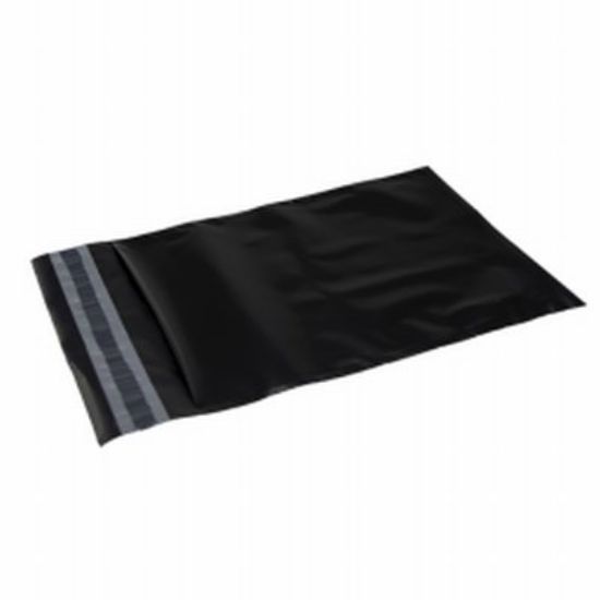 Billede af Forsendelsespose sort 230x325mm. (100)