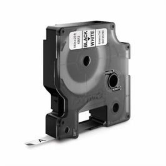 Billede af Labeltape DYMO 6mm sort/hvid