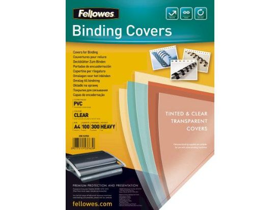 Billede af Plastforsider A4 300 mic. klar (100)