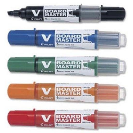 Billede af Pilot WB marker 5 farver skrå spids