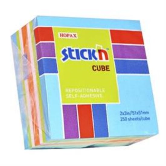 Billede af Notes Stick'n cube mini 51x51mm. blå