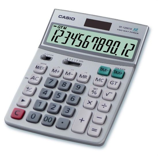 Billede af Bordregner Casio DF-120ECO