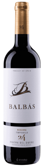 Billede af Rødvin Balbas Reserva 24