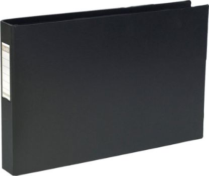 Billede af Ringbind A3 30mm tværformat sort 1268