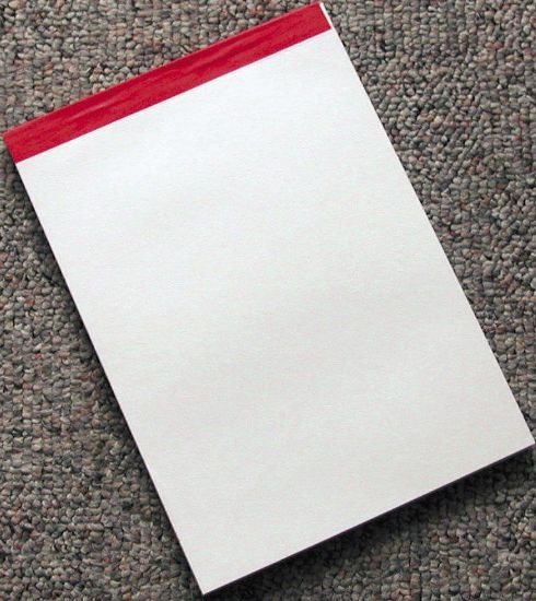 Billede af Telefonblok A5 ulin. perf.