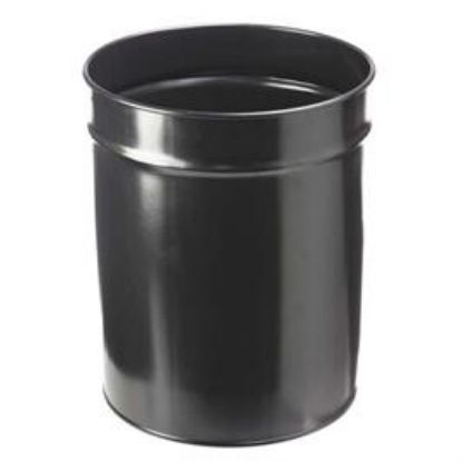 Billede af Papirkurv Twin 2080 metal sort