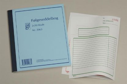 Billede af Følgeseddel Grafisk 2063