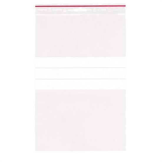 Billede af Lynlåspose 200x300mm m/ skrivefelt