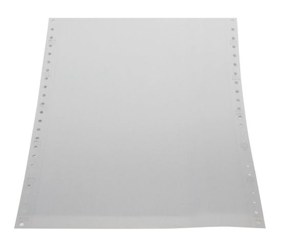 Billede af Edb-papir 2-banet blank 14016