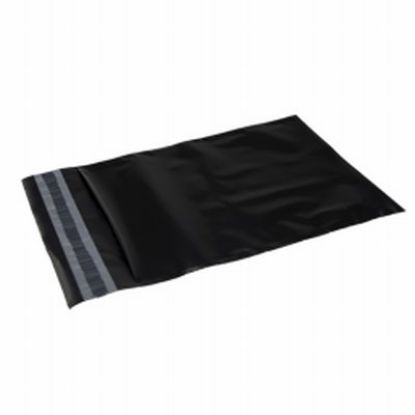 Billede af Forsendelsespose sort 230x325mm. (100)