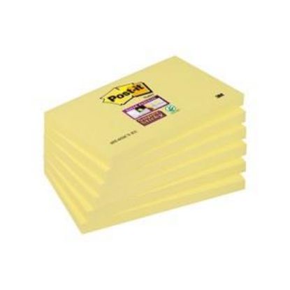 Billede af Memoblok Post-it 655 Super Sticky