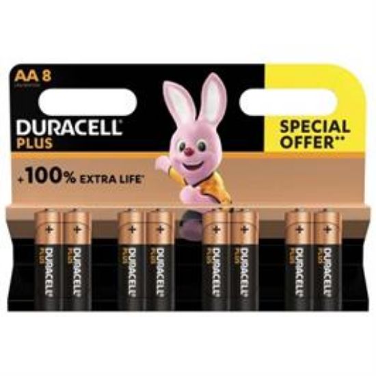 Billede af Batteri Duracell AA (8)