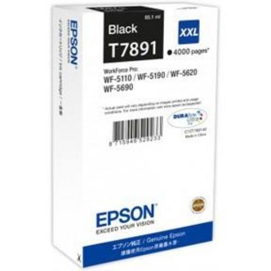 Billede af Blækpatron Epson T7891XXL BK