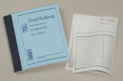 Billede af Duplikatbog Grafisk 10011