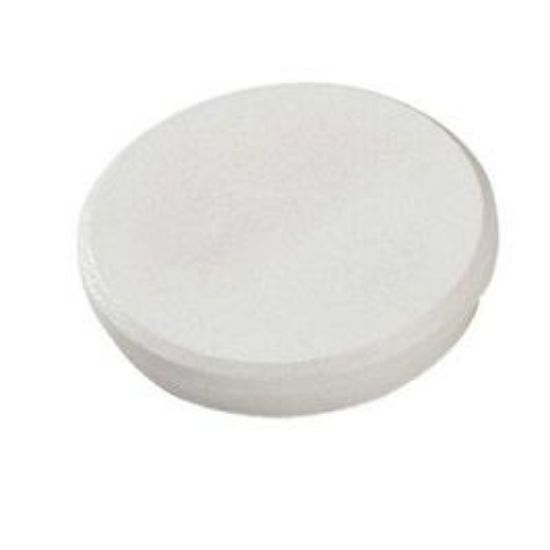 Billede af Magnet 32 mm hvid (10)